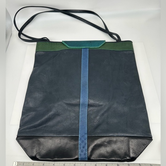 Vintage Ruby Firecat Leather Tote Purse Bag Tassel Designer Southwestern OOAK - Picture 15 of 16